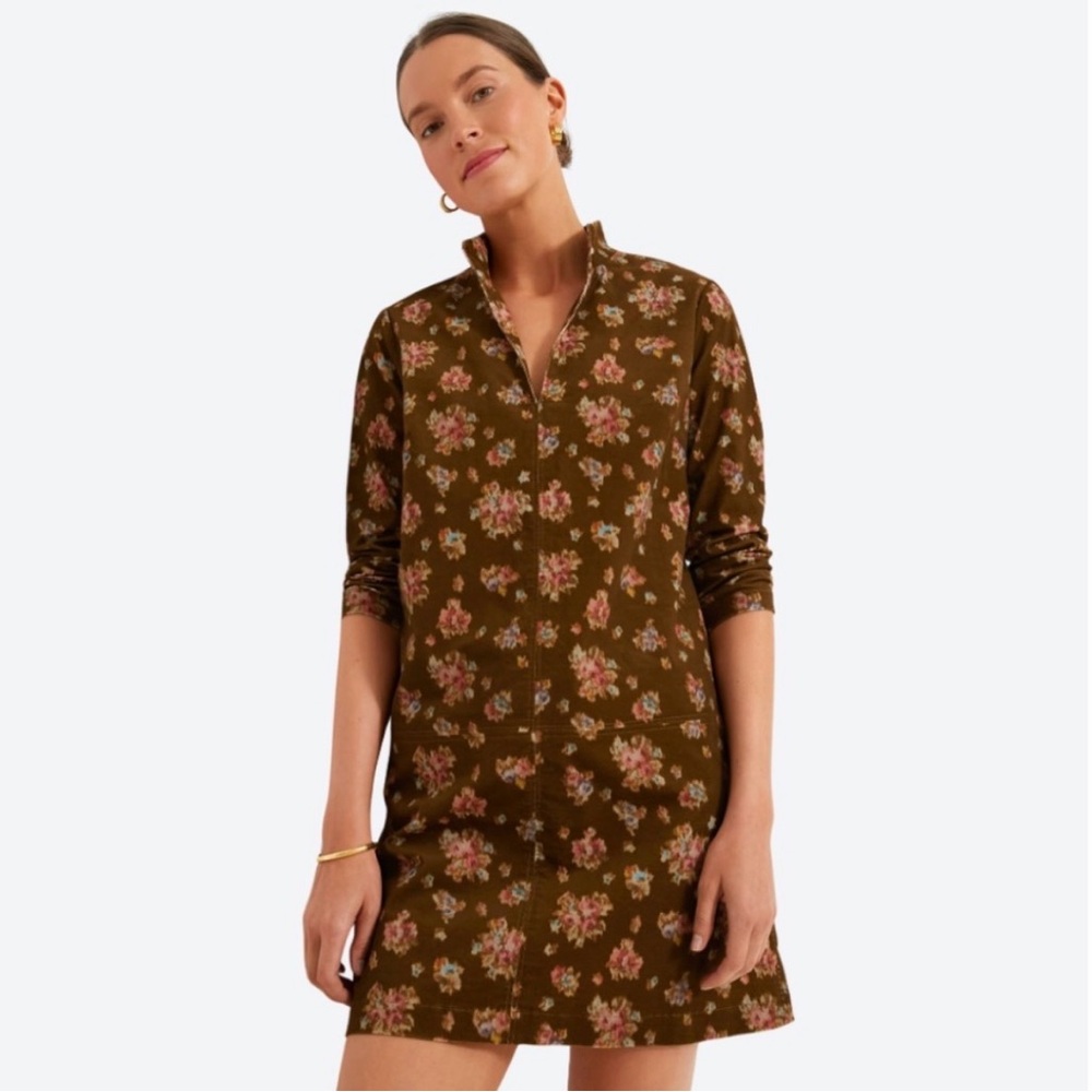 MWT Tuckernuck Hazel Bouquet Corduroy Clifton Dress M
